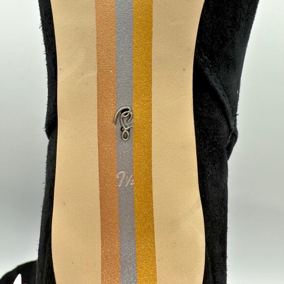 Sam Edelman Womens Ulissa Luster Ankle Bootie US 7.5 Black Suede Rhinestone NWOB - Picture 13 of 14